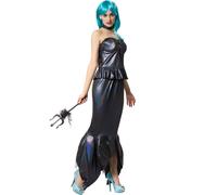 tectake Costumes Fantasy Women's Mermaid 5 in Black | Size: 2XL TECTAKE Black 2XL