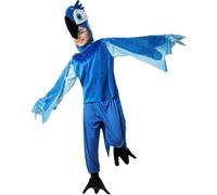 tectake Cute Blue Macaw Costume | Size: 5-6 Years TECTAKE Blue 5-6 Years