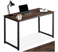 Tectake Writing Desk Flint, 120Cm - Brown, Brown