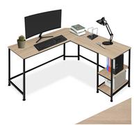 Hamilton Corner Desk with Shelves, none