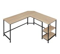 Hamilton Corner Desk with Shelves, none