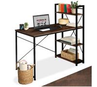 tectake Desk Hershey in Brown | Size: Large TECTAKE Brown Large