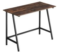 Tectake Desk Newton 100x50x77cm - Brown, Brown