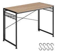 tectake Desk Paterson in Light Brown | Size: Large TECTAKE Light Brown Large