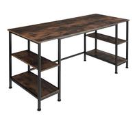 Tectake Stoke Desk 137x55x75, Brown