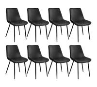 Monroe Chairs - Black Set of 8, none