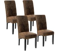 Dining Chair Ergonomic Kitchen Living Room Chairs Solid Wooden Legs Padded Seat