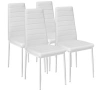 Dining Chair Set Kitchen Living Room Furniture Faux Leather Chairs Thick Padding