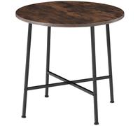 tectake Dining Table Ennis in Brown TECTAKE Brown