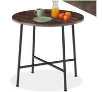 tectake Dining Table Ennis in Brown TECTAKE Brown