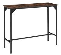 Dining table, bar table metal frame, rectangular industrial design