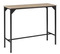 Dining table, bar table metal frame, rectangular industrial design