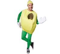 TecTake dressforfun Lemon Costume Fruits | Fruity sleeveless top | Large, funny gloves | Includes headpiece (XL | Nr. 301639)