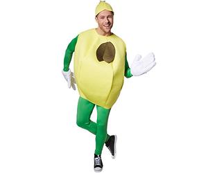 TecTake dressforfun Lemon Costume Fruits | Fruity sleeveless top | Large, funny gloves | Includes headpiece (M | Nr. 301637)