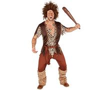 TecTake dressforfun Men’s costume Stone Age Man | Comfortable elasticated trousers | Cool top in leopard print | Includes belt (L | No. 301341)