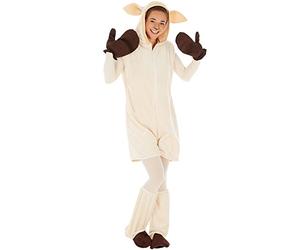 TecTake dressforfun Sheep Costume for her and for him | Fluffy plush fabric | Perfect as a group or couple costume | includes gloves, leg warmers and full-body tights (L | no. 300858)