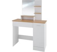 tectake Dressing Table Zoe in White TECTAKE White