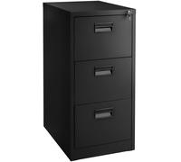 tectake Filing Cabinet in Black TECTAKE Black