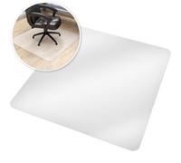 Tectake Floor Protector - Office Chair Mat, Non-Slip, Heavy Duty For Hard Floors 120 X 120 Cm - White