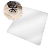 Tectake Floor Protector - Office Chair Mat, Non-Slip, Heavy Duty For Hard Floors 90 X 120 Cm - White