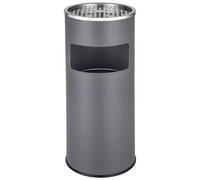 tectake Floor-Standing Ashtray in Dark Grey | Size: Medium TECTAKE Dark Grey Medium