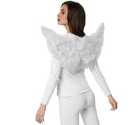 Angel Wing Christmas Xmas Carnival Costume Halloween Holy Night Adult New White
