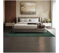 tectake® Fluffy Rug in Allergy-Friendly Short-Pile Fabric, Durable & Washable Rug with Non-Slip Underside, Soft, Versatile Carpet for Living Room, Bedroom, Kitchen & Hallway - 160 x 230 cm, Green