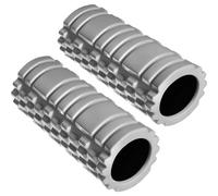 tectake Foam Roller with Textured Surface for Therapy Treatment, 335 x 145 mm in Grey TECTAKE Grey