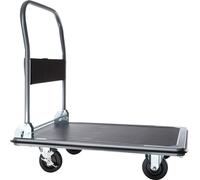tectake Folding Trolley in Black TECTAKE Black
