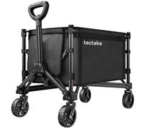 tectake Folding Trolley Smartrider in Black TECTAKE Black