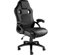 tectake Gaming Chair Tyson in Black TECTAKE Black
