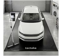 tectake® Garage Floor Mat, 2.4 x 5.5 m, Waterproof & Non-Slip PVC Plastic