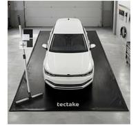 tectake® Garage Floor Mat, 2.4 x 5 m, Waterproof & Non-Slip PVC Plastic