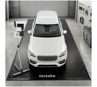 tectake® Garage Floor Mat, 2.6 x 6.1 m, Waterproof & Non-Slip PVC Plastic
