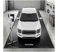 tectake® Garage Floor Mat, 2.6 x 6.7 m, Waterproof & Non-Slip PVC Plastic
