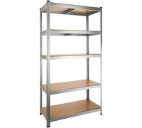 Garage Shelving - heavy-duty galvanised steel frame, height-adjustable shelves