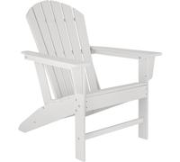 Garden Chair Adirondack Ergonomic Concave Backrest Weather-Proof Armrests New