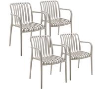 Strong Chairs Plastic Patio Garden Outdoor Home Partying Stacking Camping Low