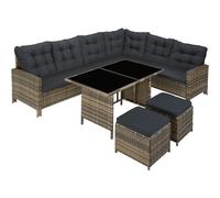 tectake Garden Furniture Set Barletta | Size: XL TECTAKE Multicolor XL