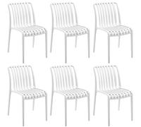 tectake Garden Hairs Alcudia in Cream | Size: 6 Person TECTAKE Cream 6 Person