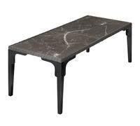 Foggia Garden Table - Grey, Grey