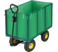tectake Garden Trolley in Green TECTAKE Green