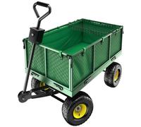 tectake Garden Trolley in Green TECTAKE Green