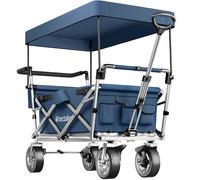 tectake Garden Trolley Nico in Blue TECTAKE Blue