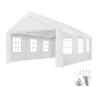 tectake Gazebo Jasko in White | Size: Large TECTAKE White Large