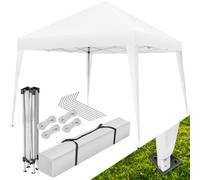 tectake Gazebo Linosa in White | Size: Large TECTAKE White Large