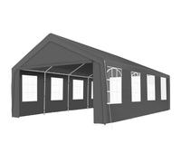 tectake Gazebo Mammut in Grey | Size: Large TECTAKE Grey Large