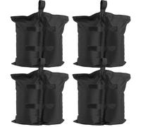tectake Gazebo Weights Set Of 4 Saborra in Black | Size: Large TECTAKE Black Large