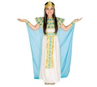 tectake Girl's Cleopatra Costume in White | Size: 10-12 Years TECTAKE White 10-12 Years