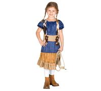 tectake Girl's Cowgirl Wynonna Costume | Size: 6-7 Years TECTAKE Multicolor 6-7 Years